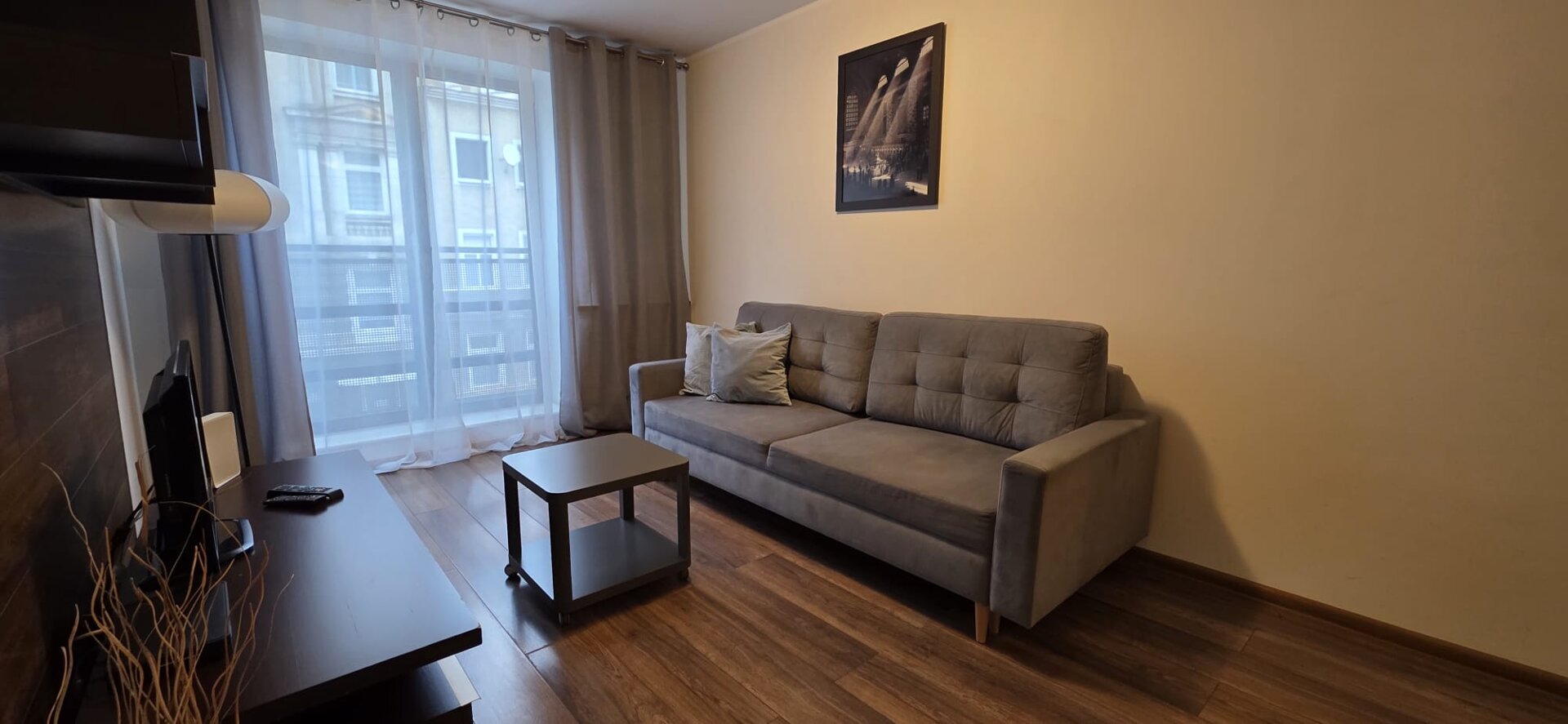 Apartament 1 sypialnia + salon z aneksem kuchennym